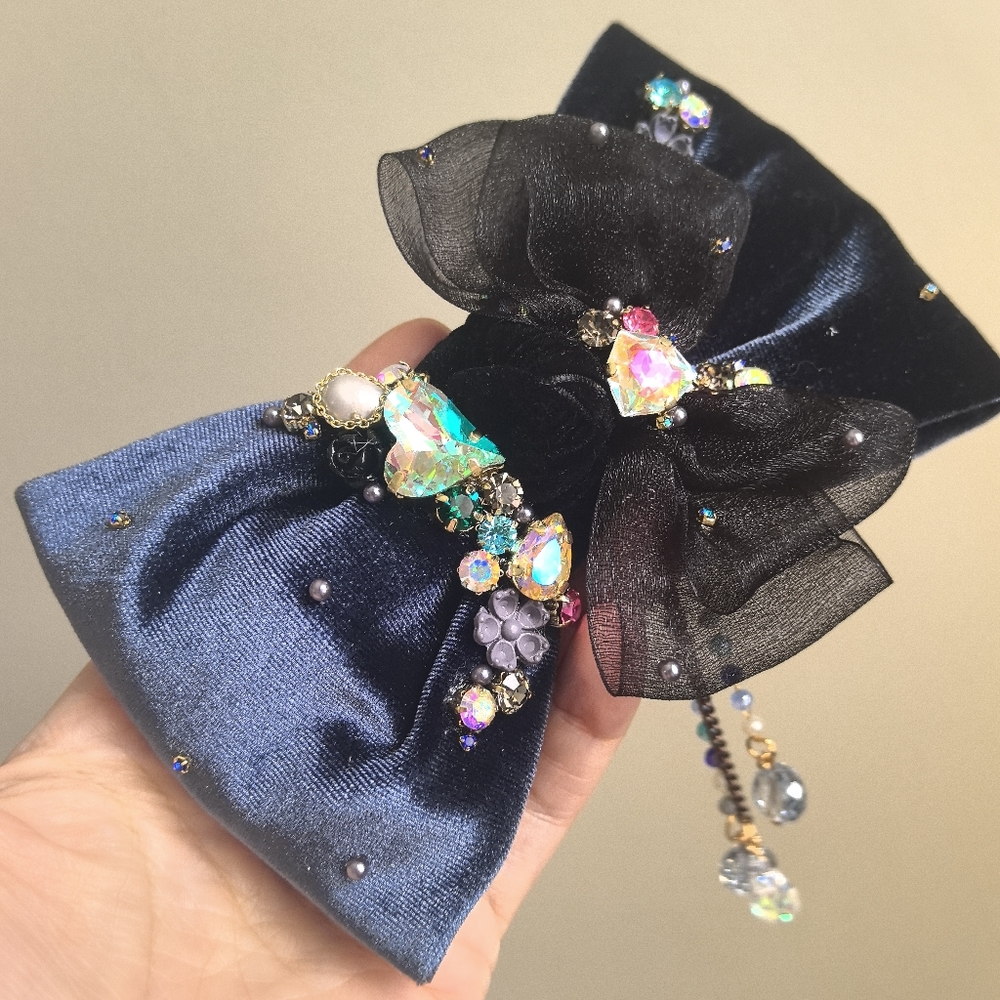 handmade Hair Bow Clip